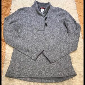 The North Face Women’s Gray Fleece Pullover Sz M